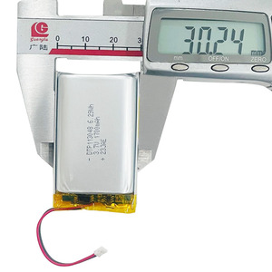 多目的充電式ポーチセル 3.7V <span class=keywords><strong>1700mAh</strong></span> リポバッテリー おもちゃ用 モデル113048 リチウムポリマーバッテリー 3.7v <span class=keywords><strong>1700mah</strong></span> - Product Image 4