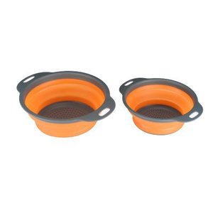 <span class=keywords><strong>Panier</strong></span> de lavage pour fruits et légumes, passoire de cuisine de qualité alimentaire, ensemble de passoires pliables, <span class=keywords><strong>panier</strong></span> passoire rond avec poignée - Product Image 5