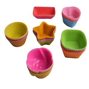 Moule à muffins en silicone écologique personnalisable en gros, moule à cupcakes, outil à fondant, moule à gâteau de forme personnalisée, couleur sur mesure - Product Image 3