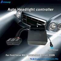 Module de commande automatique pour phares, capteur de phares, feux antibrouillard, variateur d'intensité, accessoires pour Ford Focus Mk3 Mondeo Kuga