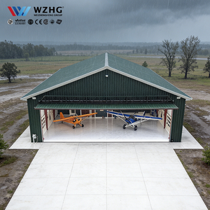 Hangar d'aviation en acier H-Beam : Projet de construction durable - Product Image 1