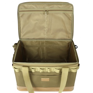 Sac de Rangement Tactique Grand Format pour Camping 40L Vert Accessoires de Camping Sac Fourre-Tout Utilitaire en Polyester 600D avec Bandoulière - Product Image 4