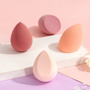 Nouvelle éponge de maquillage colorée sans latex en polyuréthane pour le visage, le fond de teint et les cosmétiques – Vente en gros - Product Image 2