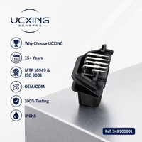 Connecteur mâle MX150 348300801, angle droit 90 degrés, 8 broches, pas de 3,5 mm, contacts en alliage de cuivre 15A, connecteur étanche pour câblage automobile