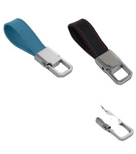 Porte-clés en cuir gaufré avec Logo personnalisé, nouveau pendentif créatif de voiture pour hommes porte-clés d'événements porte-clés porte-clés en cuir - Product Image 4