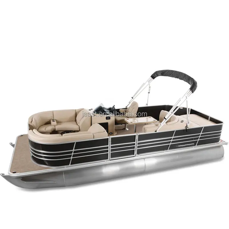 Ast novo melhor barco de fibra de vidro elétrico esportes barco com motor elétrico com bateria e reboque