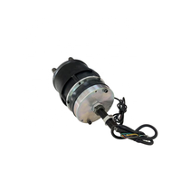 Moteur à moyeu à couple élevé de 16 pouces, 48V 1000W avec frein électromagnétique, pneu tout-terrain agricole profond pour véhicule ATV