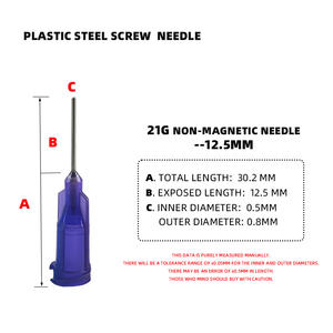 Jarum sekrup baja Gaoyuda non-magnetik, cocok dengan peralatan otomatis - Product Image 2