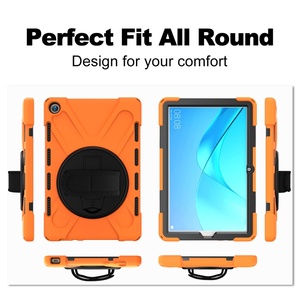 เคสแท็บเล็ตกันกระแทกสำหรับ <span class=keywords><strong>Huawei</strong></span> <span class=keywords><strong>Mediapad</strong></span> M5/M5 <span class=keywords><strong>Pro</strong></span> 10.8 CMR-W09 CMR-AL09พร้อมสายคล้องไหล่ - Product Image 4