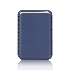 Custom New Design Original Premium Phone Card Holder Case Leather Safes Wallet For Iphone 14 13 Pro Max 12 11