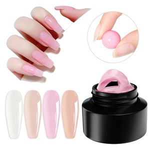 Umweltfreundliches PD20 Nicht-Klebendes Festes <span class=keywords><strong>UV</strong></span>-Aufbaugel Hohe Transparenz Gute Härte 3-4 Wochen Haltbar 3D-Dekoration - Product Image 2