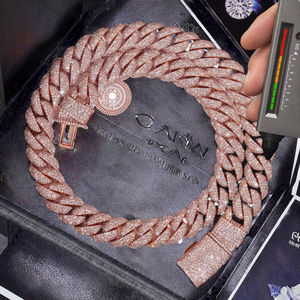 Envío Rápido, Cadena Cubana de Plata 925 con Corte Brillante Redondo de 10 mm, Brazalete Clásico para Hombre, Joyería Única y Moderna - Product Image 3