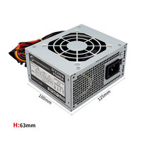 Mini boîtier ITX professionnel 300W alimentation de jeu PC PSU SFX avec interface 24pin Application de bureau de Stock