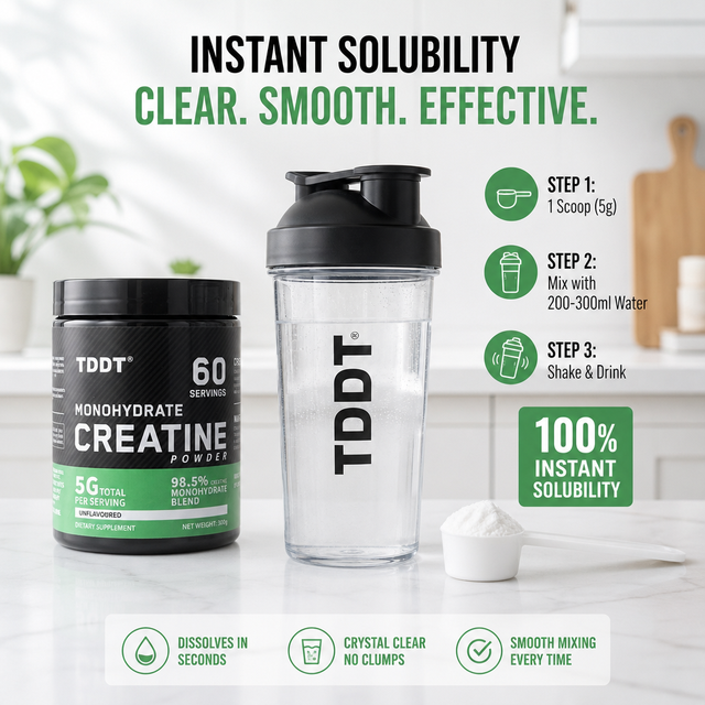 OEM Wholesale Bulk Creatine Monohydrate Powder for Adult Use Muscle Building 300g GMP Certified Not for Pregnant Women