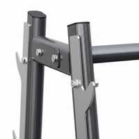 Banc de musculation réglable en acier robuste avec rangement, capacité 49 kg, équipement de fitness pour la musculation