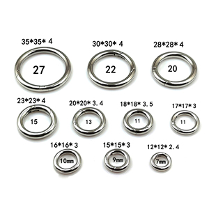 High Quality Stainless Steel Snap <b>Hooks</b> Swivel <b>Clip</b> Luggage Accessories Bag Strap Clasp Carabiner Clamp Buckle Fishbone <b>Hooks</b> - Product Image 2