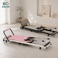 Machine de Pilates Reformer pour usage domestique, en acier au carbone, matériau métallique, réglable, durable, fonctionnement sûr, Reformer de Pilates Professionnel