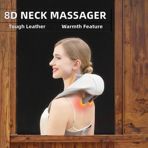 Kimriber K-N350 Deep Kneading 8D Trapezius Wireless Shiatsu Neck Shoulder Massager <b>Heating</b> Cervical Massage <b>Shawl</b> Timing Control - Product Image 2