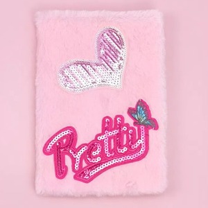 Beautiful Girl Lover Love Plush Book and Pen Set Tamaño A5 Tapa dura con encuadernación térmica Regalo para cuenta de mano - Product Image 5