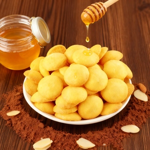 บิสกิตกรอบรสไข่เค็มหวานอร่อย ขนาด 300 กรัม รูปทรงกลม ขายส่ง - Product Image 4