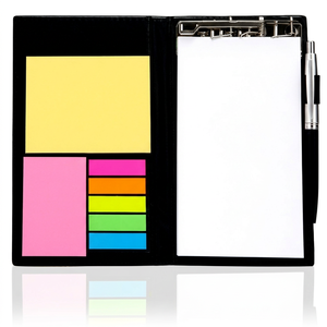 Produits cadeaux, papeterie de bureau, bloc-notes personnalisé avec logo imprimé, ensemble de notes adhésives, bloc-notes auto-adhésif sur mesure, ensemble cadeau - Product Image 1