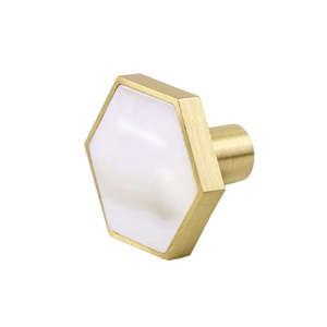 WINSTAR Furniture Handles Knurled Brass <strong>Gold</strong> Cabinet Handle <strong>Pull</strong> for Wardrobe Dresser Cupboard Cabinet <strong>Drawer</strong> Knob - Product Image 2
