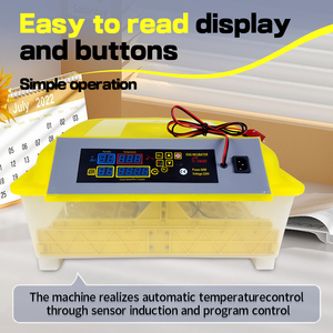 Điện Kép <span class=keywords><strong>Hatchery</strong></span> Lồng Ấp Yếu Tố Làm Nóng Tự Động Gà 48 Trứng Chuyển Hệ Thống Từ Trung Quốc - Product Image 3