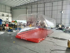 Housse de protection de voiture d'intérieur sur mesure, abri de stationnement gonflable pour voiture, protection contre la pluie et la poussière, tente de garage à bulles avec <span class=keywords><strong>prix</strong></span> d'usine - Product Image 3
