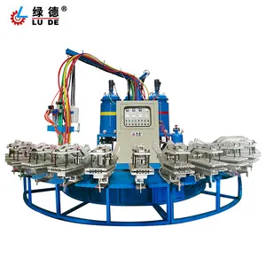 automatic pu shoes sole making equipment machine line production