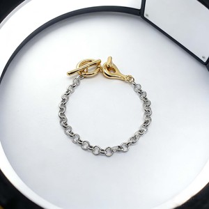Cadena de Acero Inoxidable con Cierre de Palanca OT; Conjunto de Pulseras para Mujer; Joyería Hecha a Mano. - Product Image 2