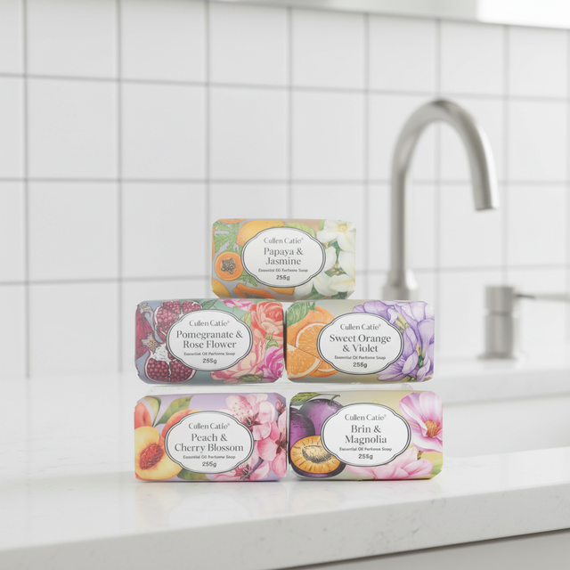 Hot Selling Factory Wholesale 255g  Flowers and Fruit Scent Bath Soap  Bath Soap for Moisturizer and Cleanser