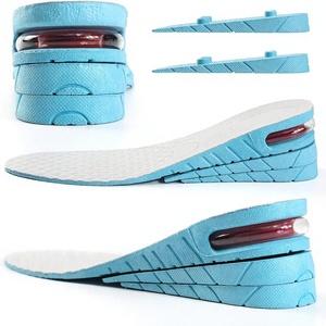 แผ่นรองพื้นรองเท้าเพิ่มความสูง 3 ชั้น แบบมีเบาะลม สำหรับผู้ชายและผู้หญิง เพิ่มความสูง รองเท้าเสริมส้น เพิ่มความสูง - Product Image 1