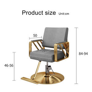 Modern yeni Ro kuaför koltuğu taşınabilir çok fonksiyonlu güzellik faydaları paslanmaz çelik kolçaklar ayarlanabilir Footrest <span class=keywords><strong>Salon</strong></span> - Product Image 6