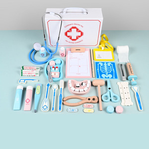 Ensemble de jeu de simulation de docteur en bois Wentai pour enfants de 5 à 13 ans - Product Image 2