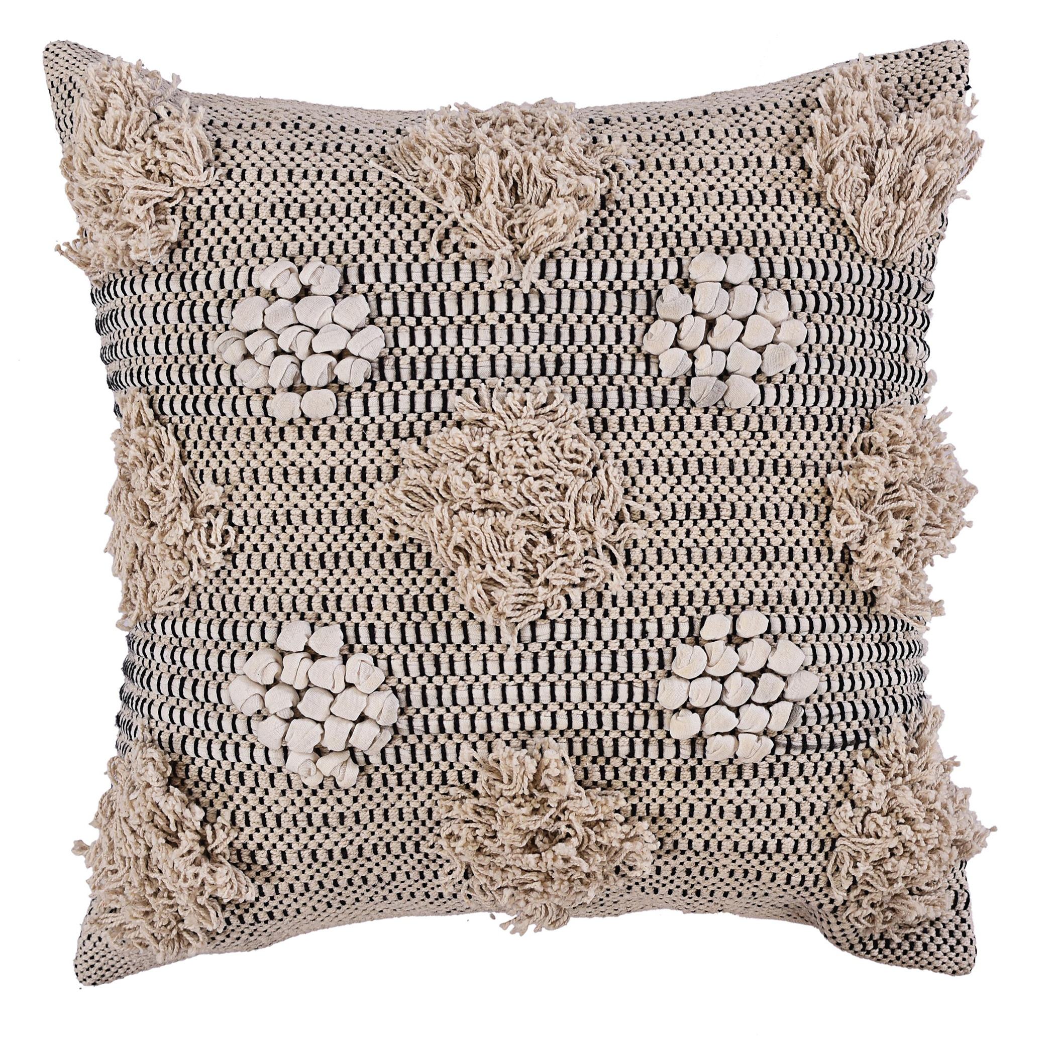 Beige, White and Black