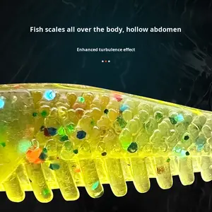 Samurai Soul <span class=keywords><strong>petit</strong></span> 5cm 1.2g coloré oeil de poisson leurre mixte appât souple Silicone matériel pour la pêche de fond bar poisson d'eau salée <span class=keywords><strong>brochet</strong></span> - Product Image 4