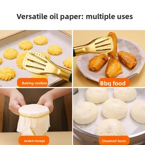 Papel <span class=keywords><strong>de</strong></span> Horno Absorbente <span class=keywords><strong>de</strong></span> Grasa, Reciclable, en Rollo, <span class=keywords><strong>de</strong></span> Grado Alimenticio, para Asar <span class=keywords><strong>Carne</strong></span>, para Horno, Barbacoa y <span class=keywords><strong>Freidora</strong></span> <span class=keywords><strong>de</strong></span> <span class=keywords><strong>Aire</strong></span> - Product Image 5