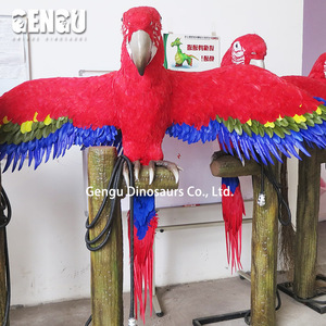 Chất lượng cao trong nhà animatronic vẹt cho công viên giải trí Vườn Giáo dục sân bay Trampoline công viên sử dụng vật liệu thép bền - Product Image 3