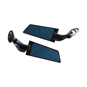 Rétroviseur réglable avec becquet en fibre de carbone 23 cm teinté pour remplacement de scooter - Product Image 2