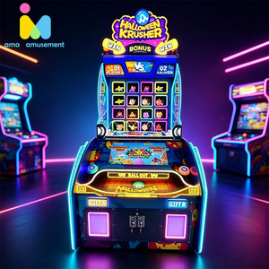 2026 AMA Macchina da Gioco Arcade da Interno a Moneta, con Sistema di Riscatto Biglietti, per Bambini, Modello Ball Master, Happy Pitching, Ball Buster, Gioco di Tiro, Versione Inglese - Product Image 6