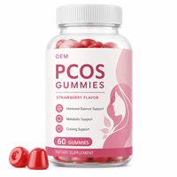 Gummies de soutien SOPK en marque blanche, vente en gros, OEM, supplément d'équilibre hormonal pour femmes, bien-être métabolique, fabricant de gummies