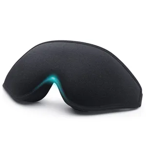 3D Comfortable Memory Foam Sleep Blindfold Shading Light Eye Cover Deep Eye Socket For Lash Extension Washable