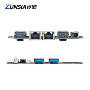 10*10cm AMD Bo mạch chủ r-yzen 7940hs 8845hs 7840hs 7735hs 7535u 2 LAN RS232 2 * DDR5 2 * HD 2 * Type-C 2 * USB x86 NUC PC bo mạch chủ - Product Image 2