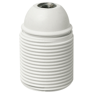 Support de lampe E27 M10x1 cm, filetage blanc, hauteur 5,8 cm, accessoire de câblage - Product Image 1