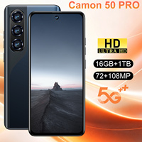Teléfono Inteligente Android 5G Versión Global 2026 16GB 1TB Pantalla Grande de 7.3 Pulgadas Batería de Larga Duración Cámara de 108MP Desbloqueado para Negocios y Juegos