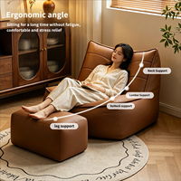 Nouveau Fauteuil Inclinable Individuel Caterpillar 2026, Chaise Nid de Repos Convertible pour Salon, Balcon et Intérieur