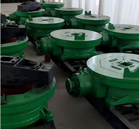 Foreuse rotative électrique pour puits d'eau, diamètre 300-1000 mm, profondeur max. 300 m, moteur PLC, haute productivité, pompe mobile, géologique