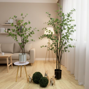 Árbol Artificial <span class=keywords><strong>de</strong></span> Enkianthus Perulatus, Flor <span class=keywords><strong>de</strong></span> <span class=keywords><strong>Nieve</strong></span> Japonesa Artificial con Follaje Verde Denso para Decoración <span class=keywords><strong>de</strong></span> Interiores, Hogar y Oficina, Varios Tamaños - Product Image 2