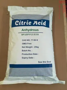 Factory Price Citric Acid Monohydrate/anhydrous Sodium Citrate Cam/caa/tsc