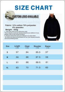 Felpa a tracolla larga da uomo di alta qualità da 500g con logo in rilievo 3D con cappuccio in Silicone - Product Image 3